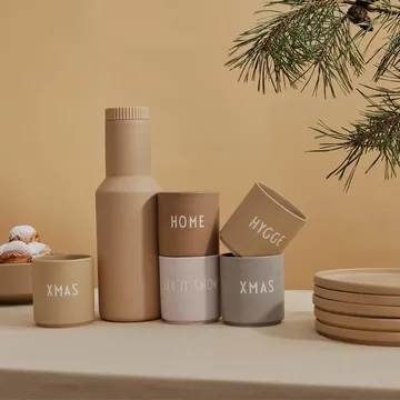 Design Letters ulubiony kubek 250 ml - Xmas-beige - Design Letters