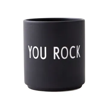 Design Letters ulubiony kubek 250 ml - You rock-black - Design Letters
