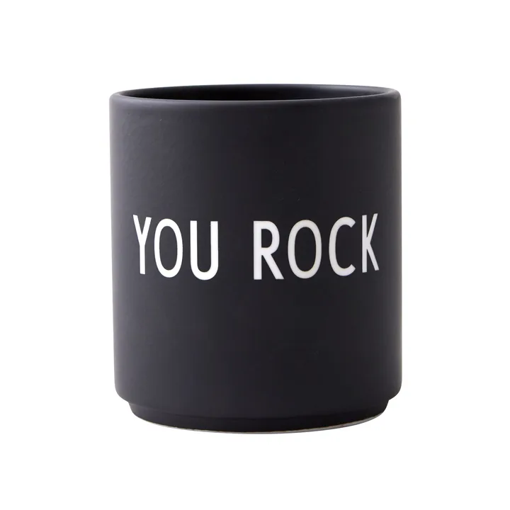 Design Letters ulubiony kubek 250 ml - You rock-black - Design Letters