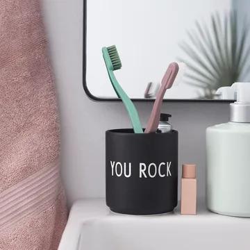 Design Letters ulubiony kubek 250 ml - You rock-black - Design Letters