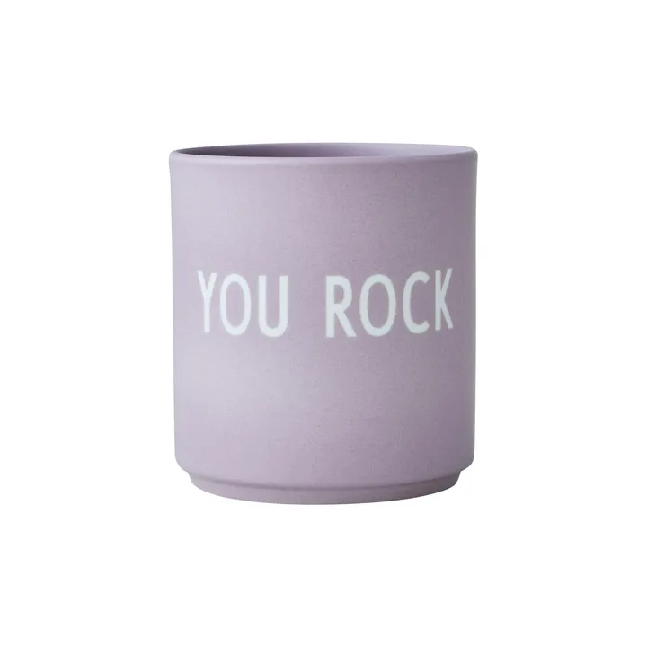 Design Letters ulubiony kubek 250 ml - You rock-lavender - Design Letters