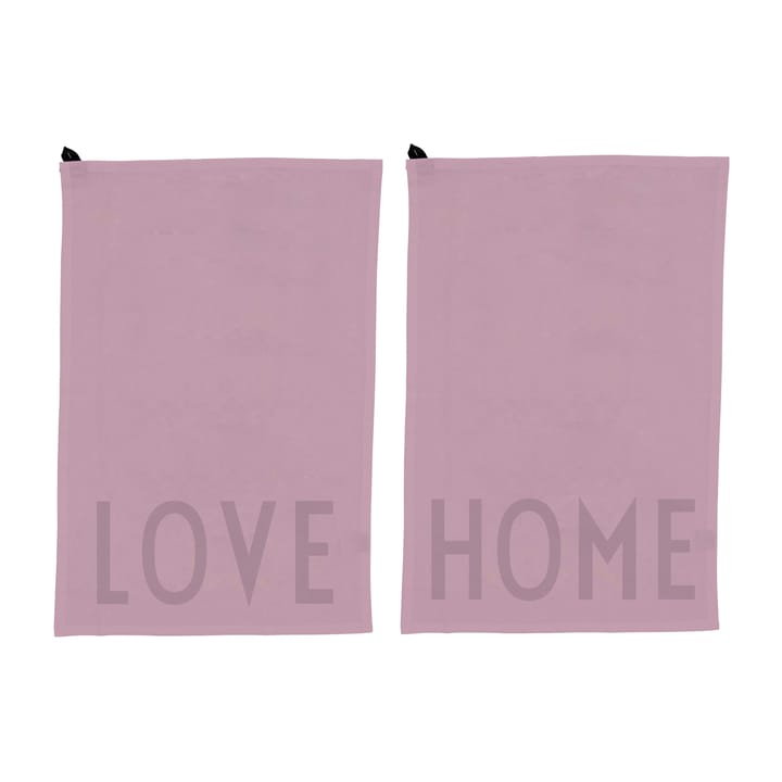 Design Letters ulubiony r�ęcznik kuchenny 2 szt. - Love-home-lavender - Design Letters