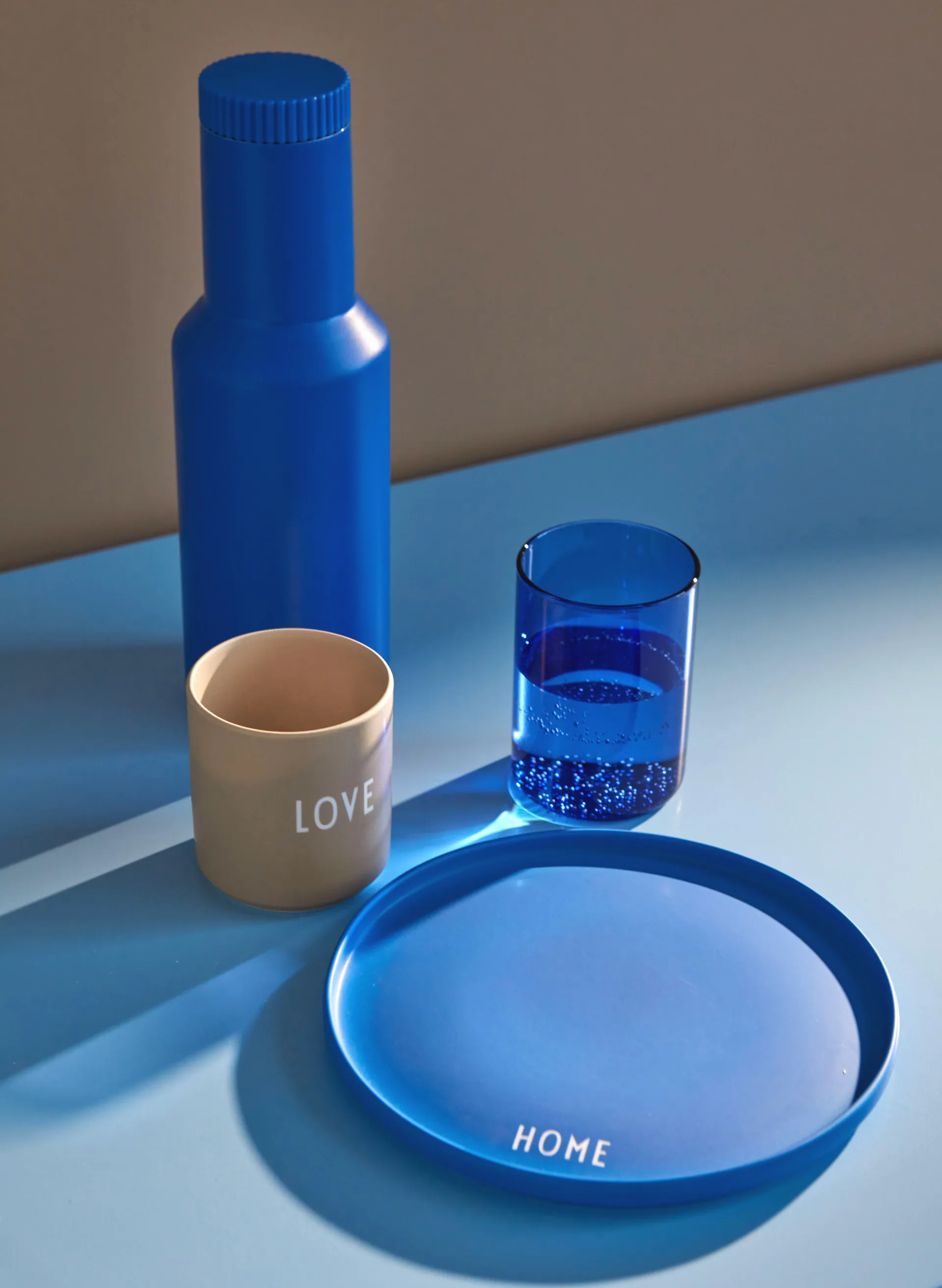 Design Letters ulubiony talerz Ø22 cm, Cobalt blue Design Letters