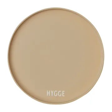 Design Letters ulubiony talerz Ø22 cm - Hygge-beige - Design Letters