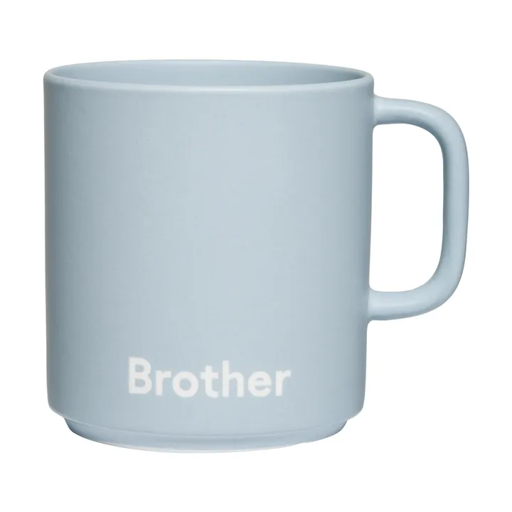 Design Letters VIP ulubiony kubek z uchwytem 250 ml - Brother-light blue - Design Letters