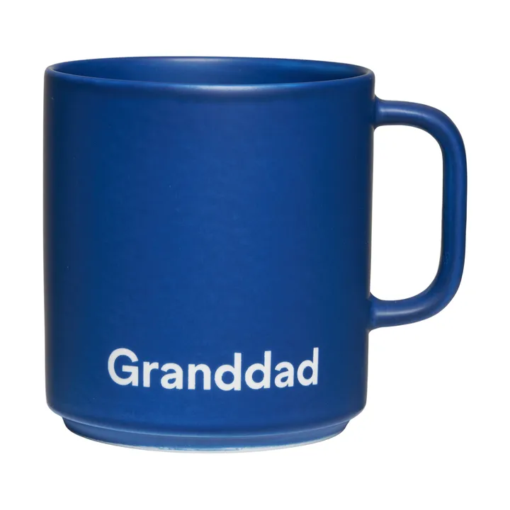 Design Letters VIP ulubiony kubek z uchwytem 250 ml - Granddad-midnight blue - Design Letters