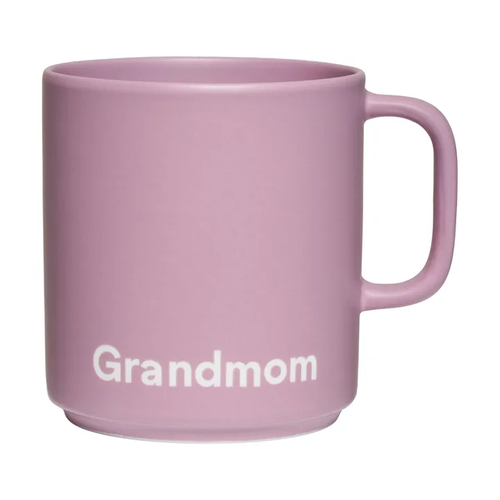 Design Letters VIP ulubiony kubek z uchwytem 250 ml - Grandmom-lavender - Design Letters