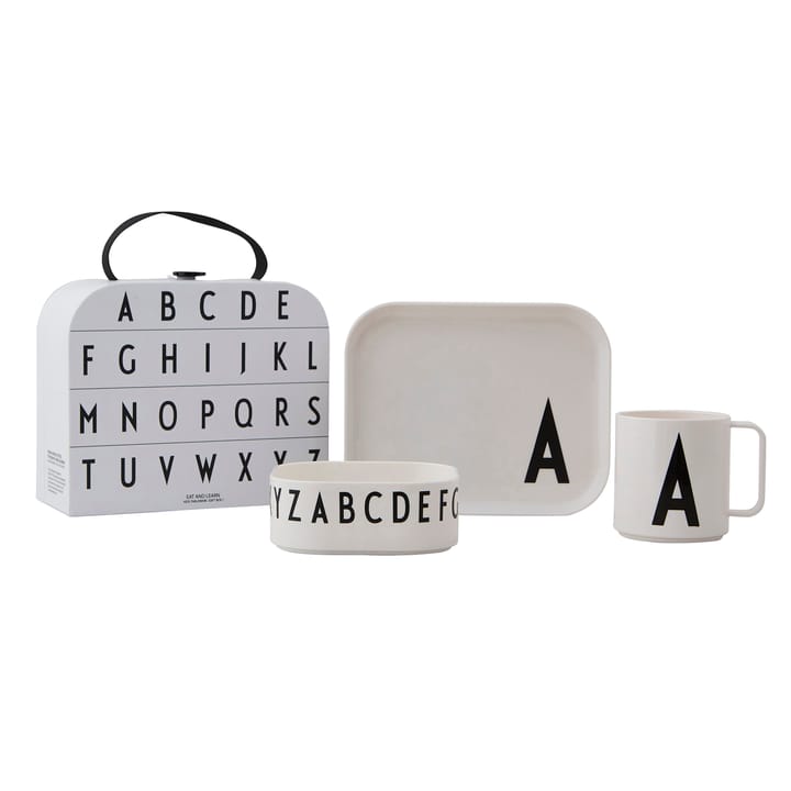 Design Letters zastawa stołowa dla dzieci - set - A - Design Letters