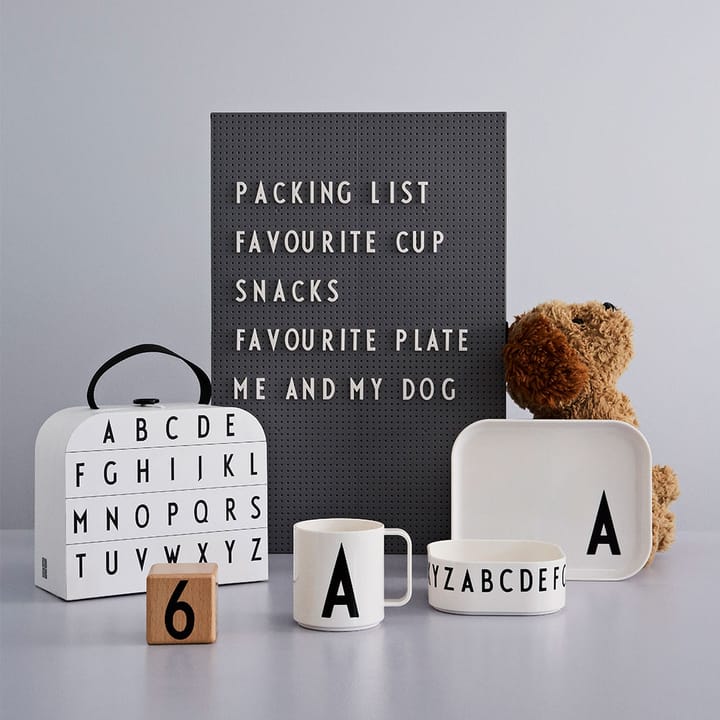 Design Letters zastawa stołowa dla dzieci - set, X Design Letters