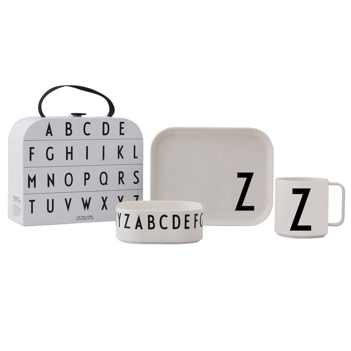 Design Letters zastawa stołowa dla dzieci - set - Z - Design Letters