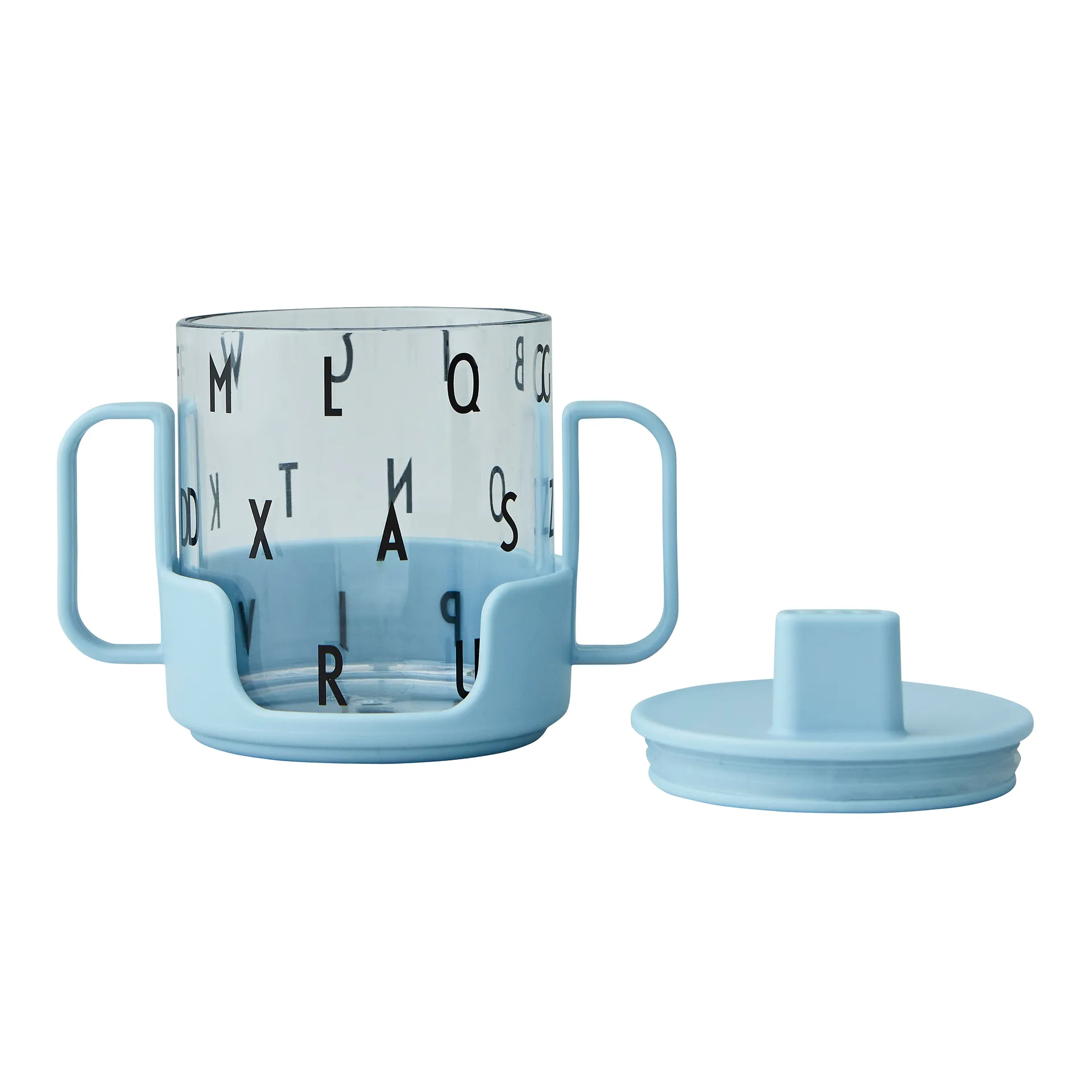 Filiżanka Grow with your cup, Jasnoniebieski Design Letters
