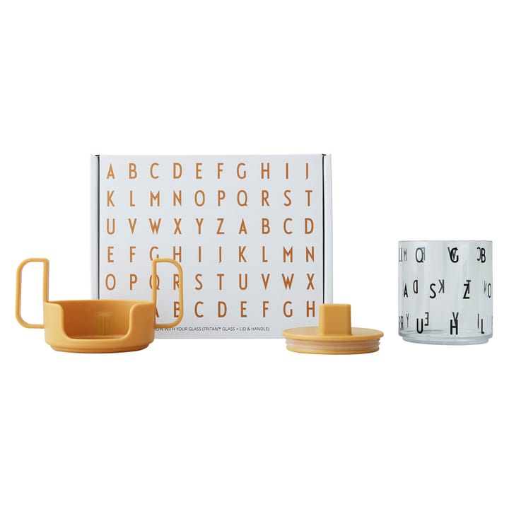 Filiżanka Grow with your cup, Musztarda Design Letters