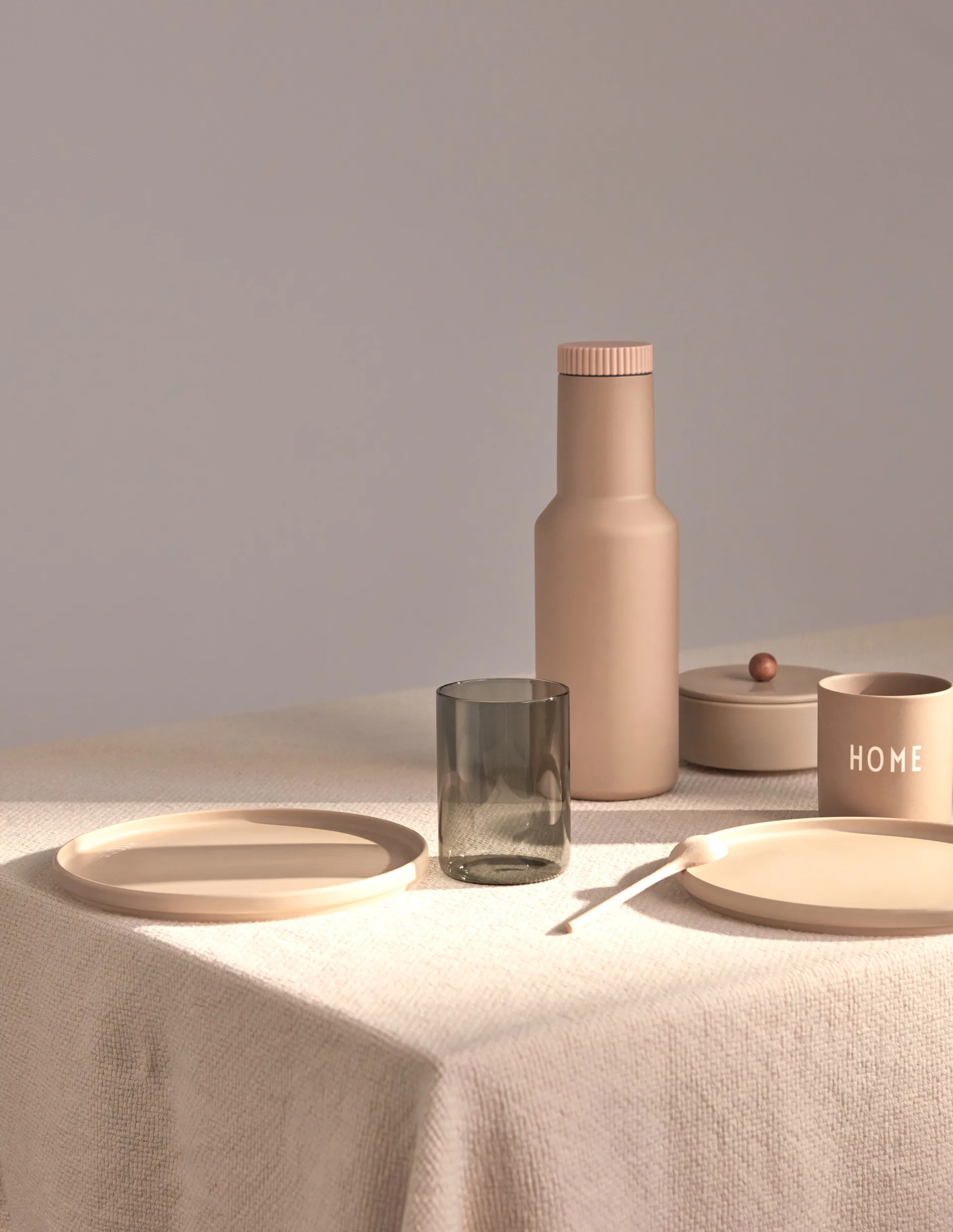 Karafka termiczna Design Letters 1 L, Beż Design Letters