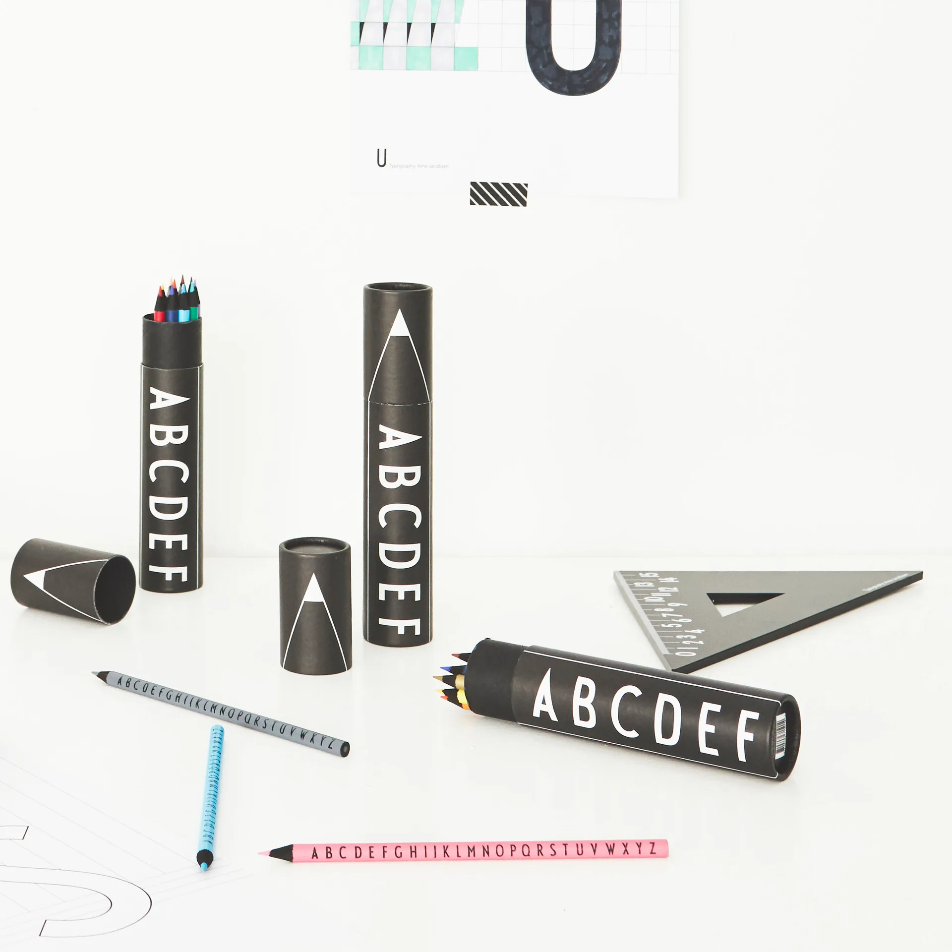 Kredki Design Letters, 15-pack Design Letters