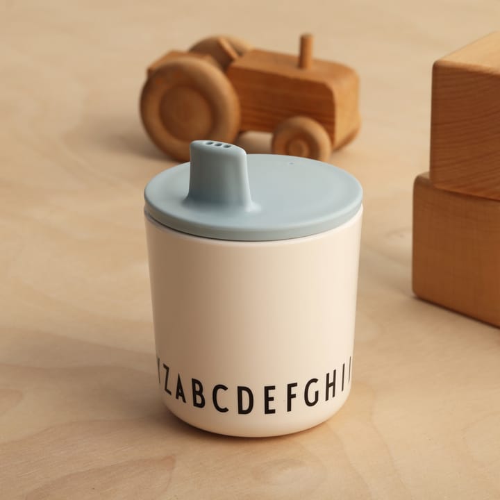 Kubek Design Letters Kids Basic Eco, White ABC Design Letters