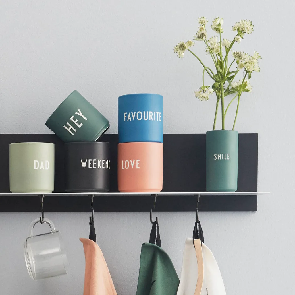 Kubek Favourite Design Letters 25 cl, Dad/Love-green Design Letters