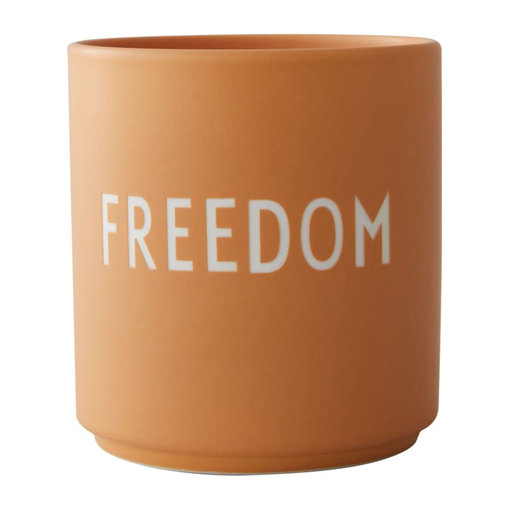 Kubek Favourite Design Letters 25 cl - Freedom-orange - Design Letters