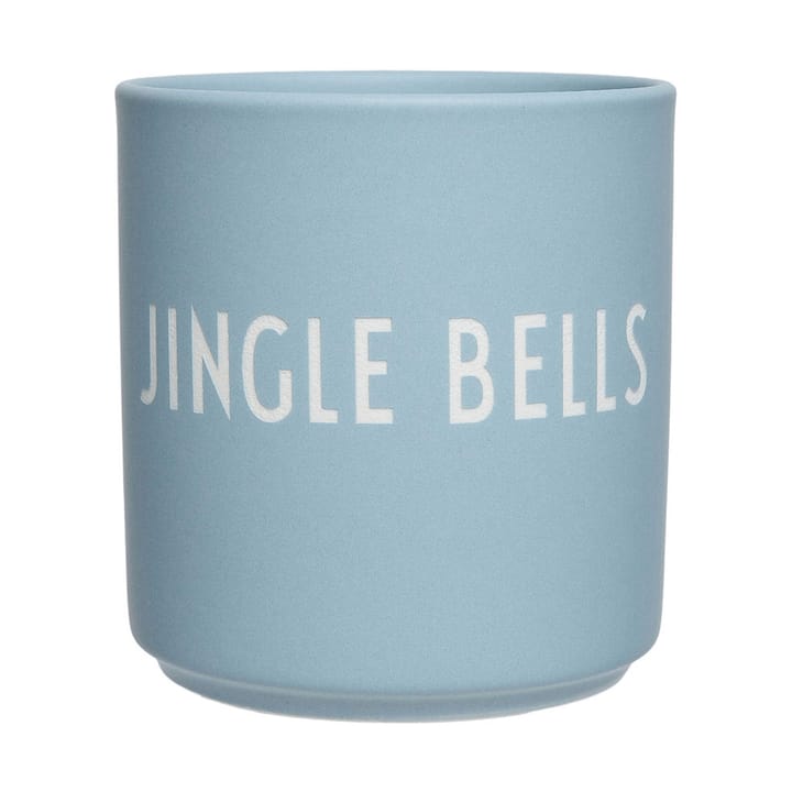 Kubek Favourite Design Letters 25 cl - Jingle bells-light blue - Design Letters