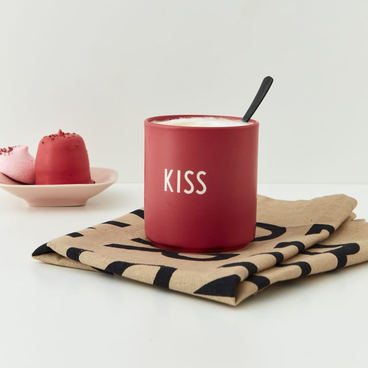 Kubek Favourite Design Letters 25 cl, Kiss-rose Design Letters