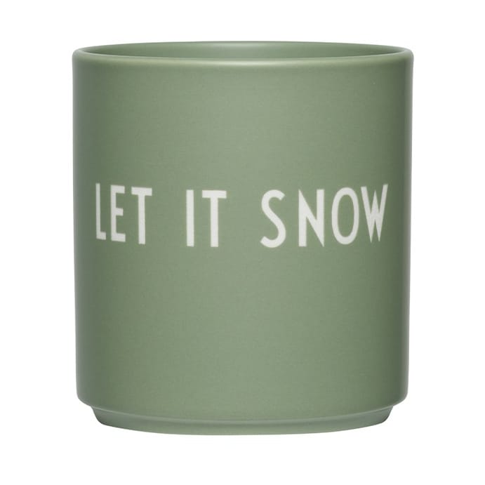 Kubek Favourite Design Letters 25 cl - Let it snow - Design Letters