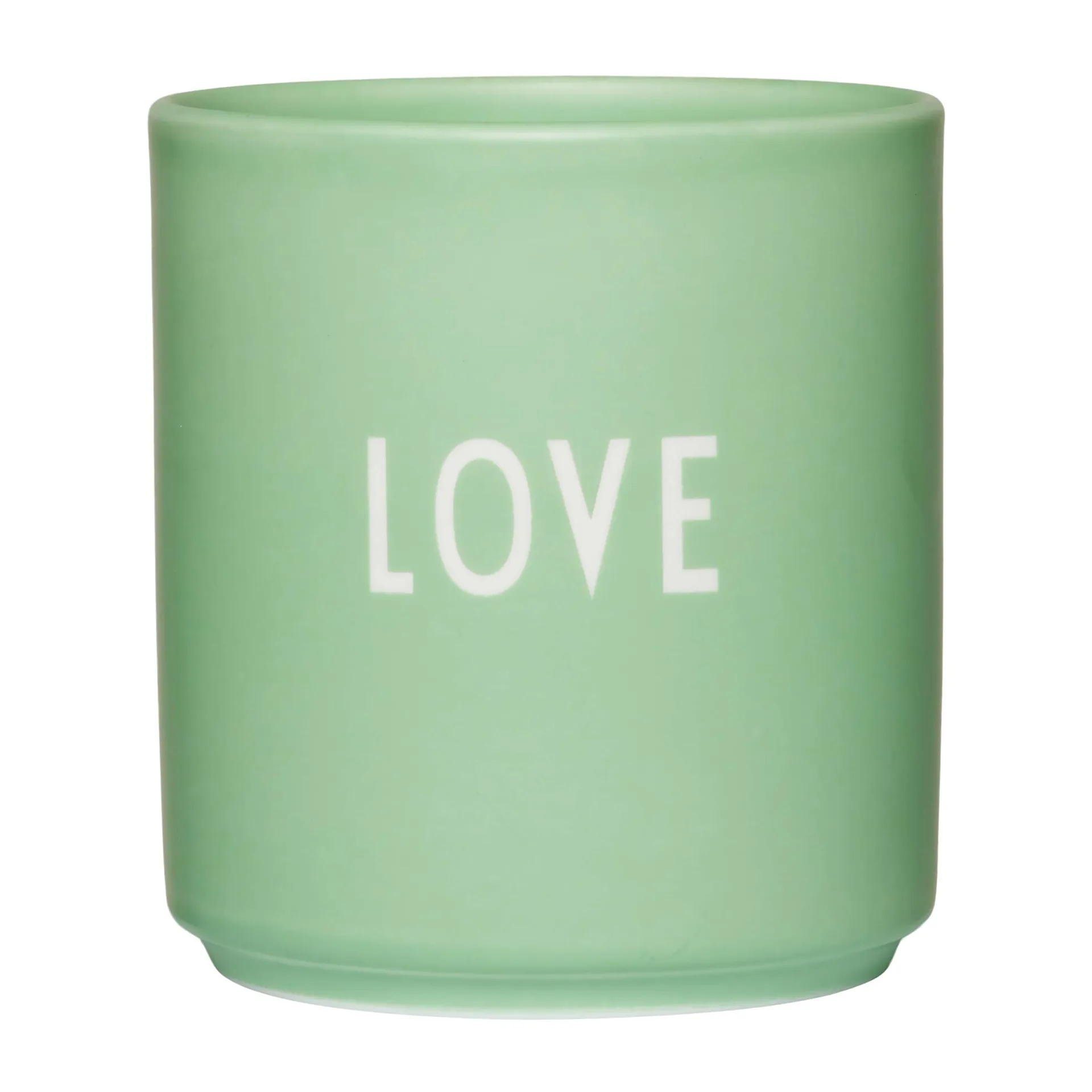 Kubek Favourite Design Letters 25 cl, Love-green bliss Design Letters