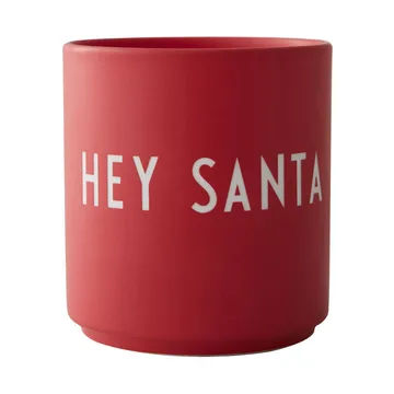 Kubek Favourite Design Letters 25 cl - Santa-faded rose - Design Letters