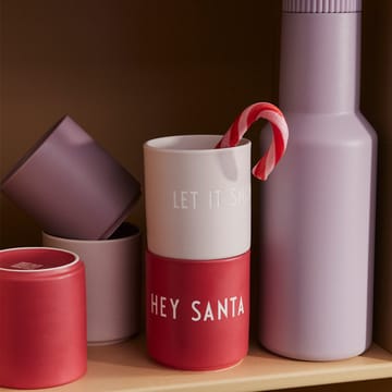 Kubek Favourite Design Letters 25 cl - Santa-faded rose - Design Letters