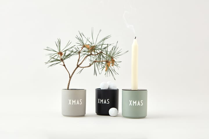 Kubek Favourite Design Letters 25 cl, Xmas-cool grey Design Letters