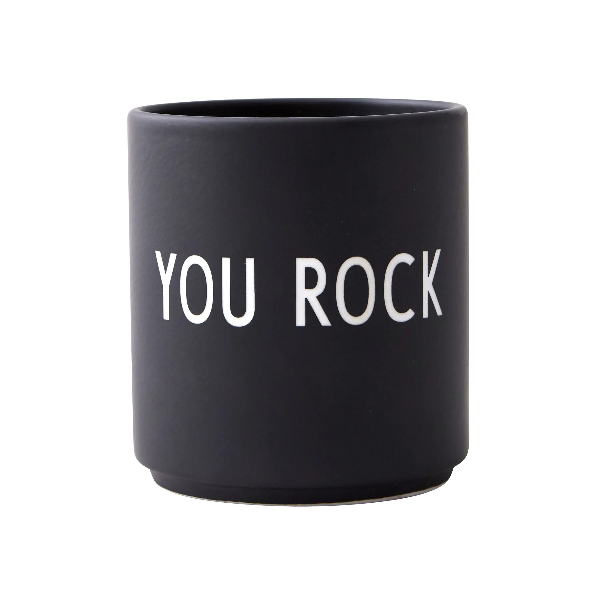 Kubek Favourite Design Letters 25 cl, You rock-black Design Letters