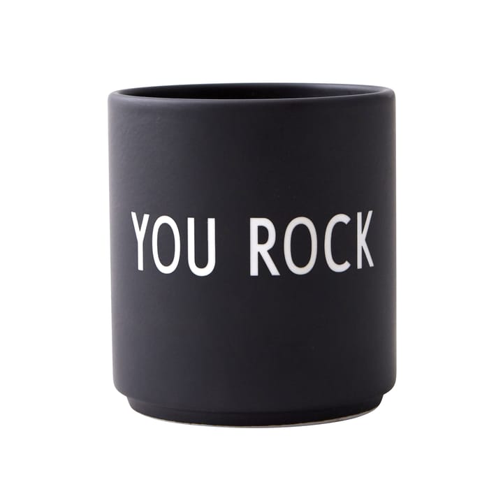 Kubek Favourite Design Letters 25 cl - You rock-black - Design Letters