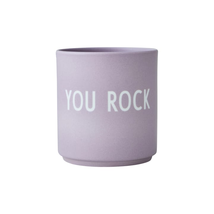 Kubek Favourite Design Letters 25 cl - You rock-lavender - Design Letters