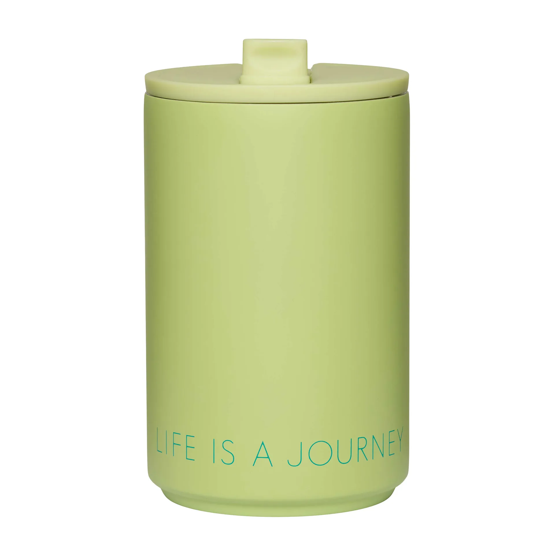 Kubek termiczny Design Letters, Green pale Design Letters