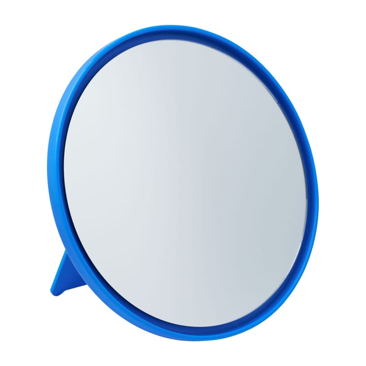 Lustro stołowe Mirror Mirror Ø21 cm, Cobalt blue Design Letters