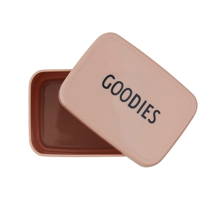 Projekt Litery pudełko na przekąski lunch box, Nude Design Letters