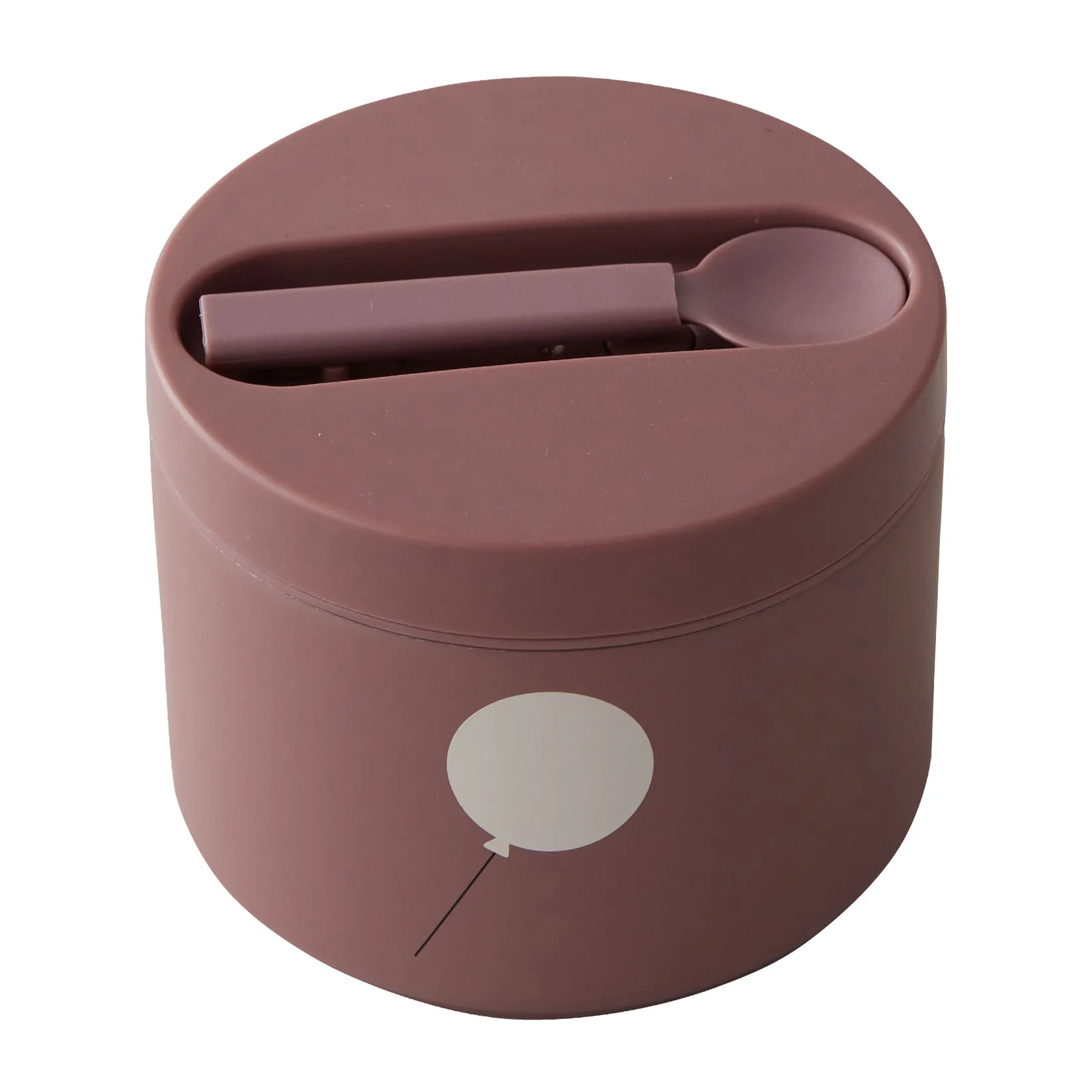 Pudełko termiczne Design Letters duże, Balloon-ash rose Design Letters