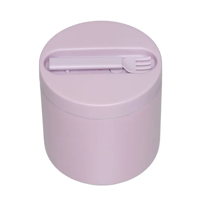 Pudełko termiczne Design Letters duże, Lavender Design Letters