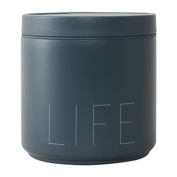 Pudełko termiczne Design Letters duże - Life-Royal blue - Design Letters