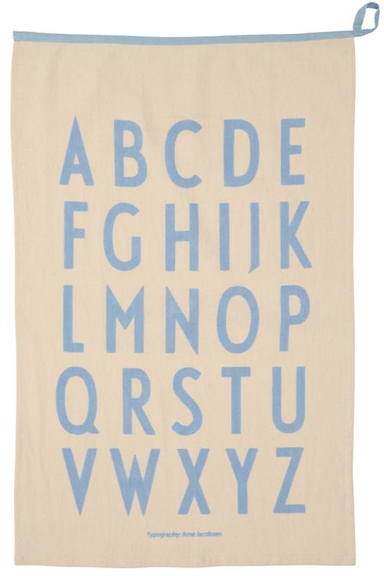 Ręcznik kuchenny Design Letters Premium classic 50x70cm - ABC-niebieski - Design Letters