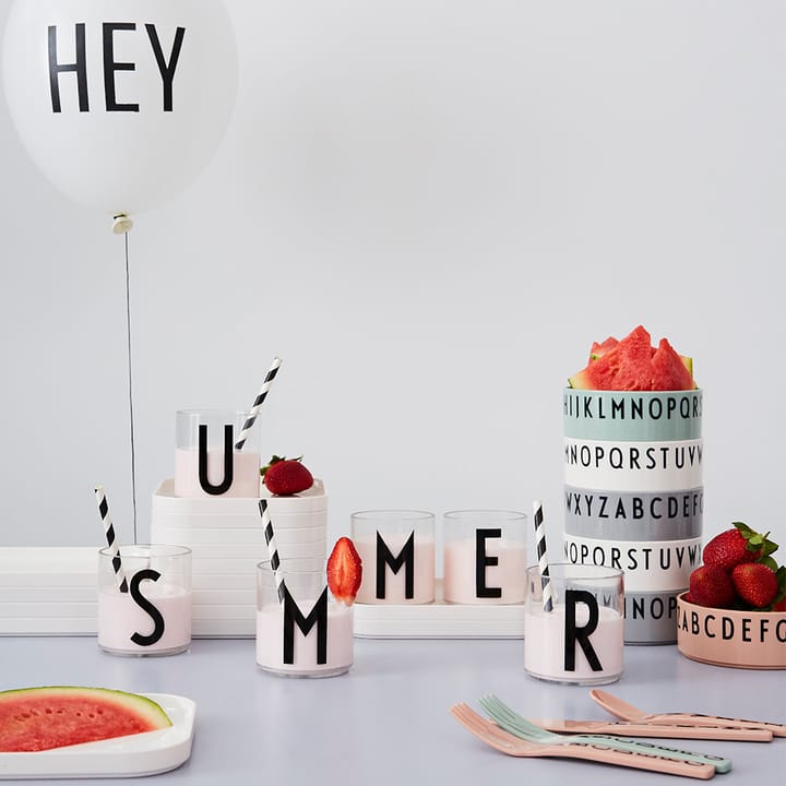 Szklanka Design Letters Kids, F Design Letters