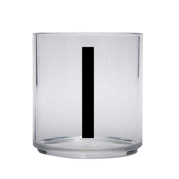 Szklanka Design Letters Kids, I Design Letters