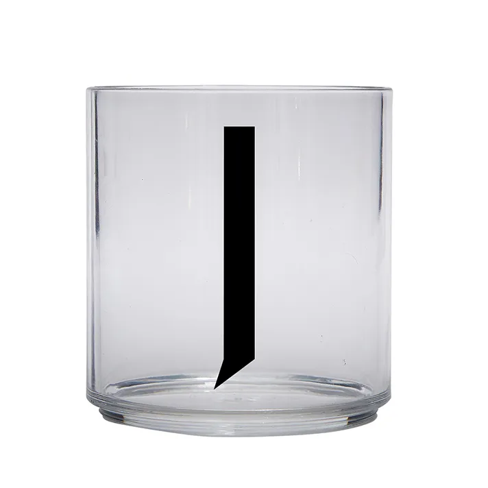 Szklanka Design Letters Kids, J Design Letters
