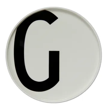 Talerz Design Letters - G - Design Letters