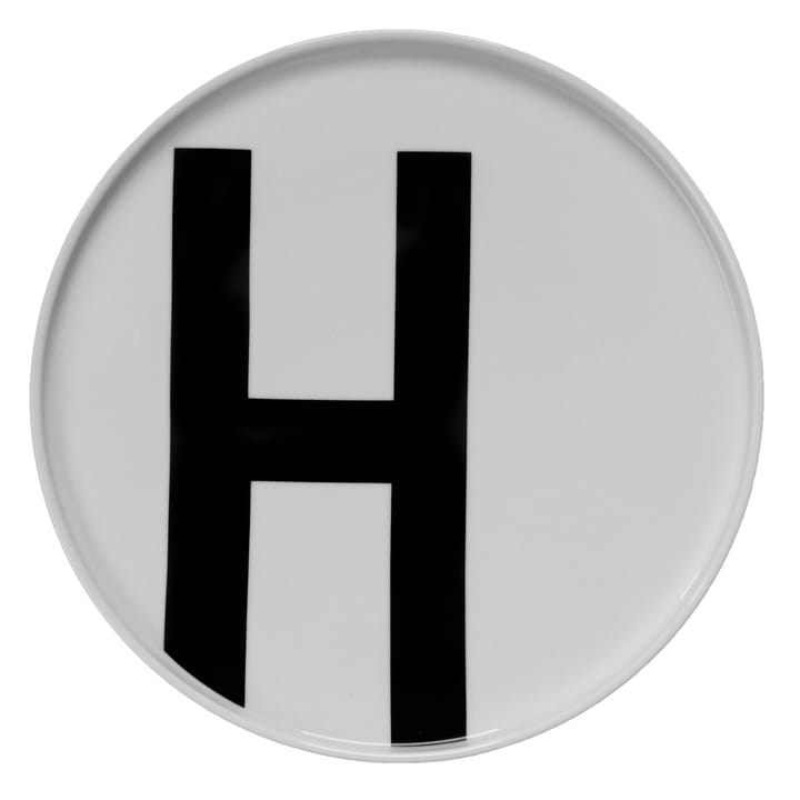 Talerz Design Letters - H - Design Letters