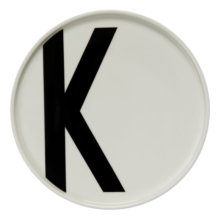 Talerz Design Letters - K - Design Letters