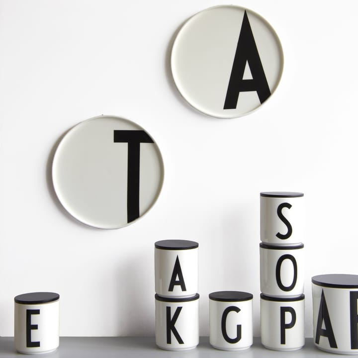 Talerz Design Letters - K - Design Letters