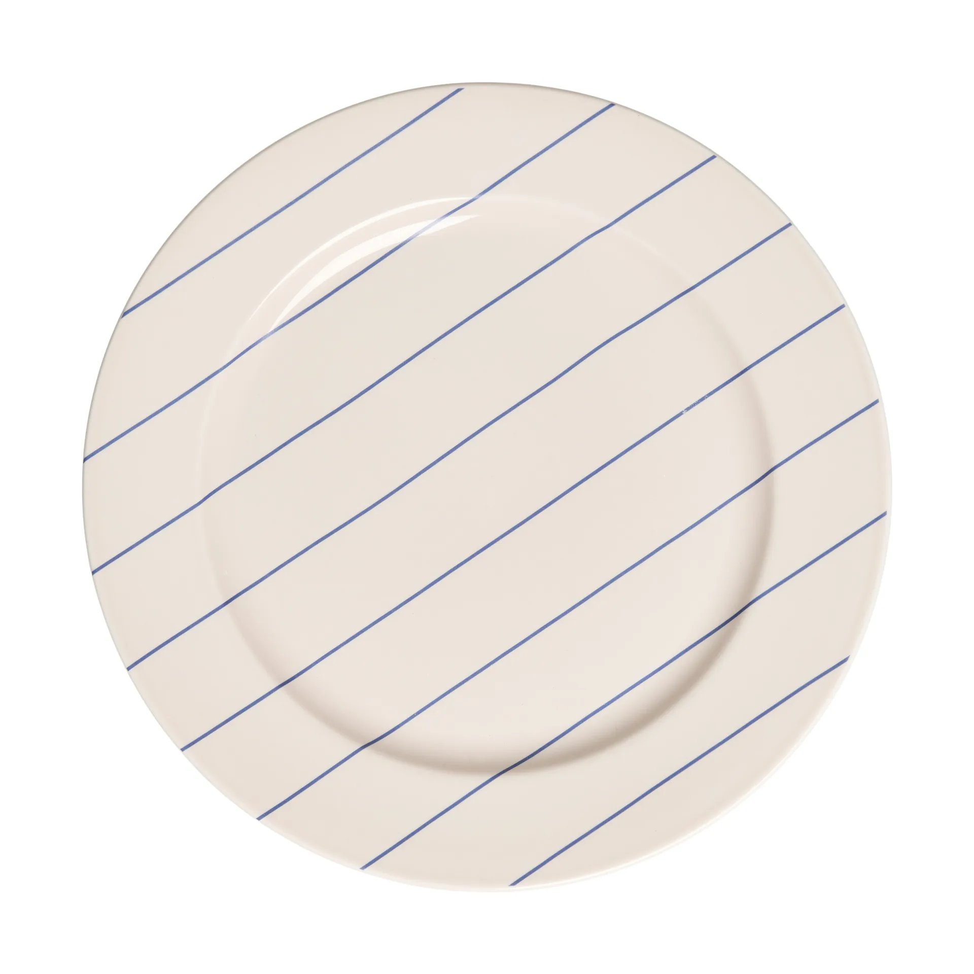 Talerz Design Letters Pyjamas Ø23 cm, Midnight blue-pastel beige Design Letters