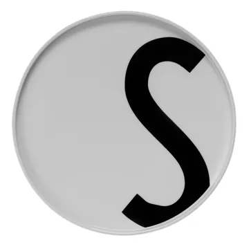 Talerz Design Letters - S - Design Letters