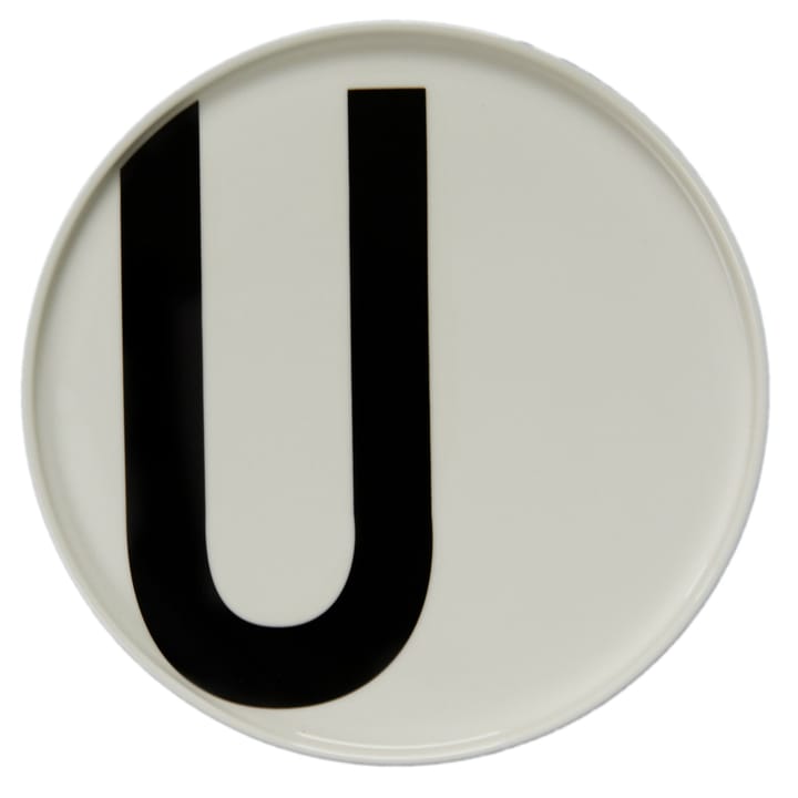 Talerz Design Letters - U - Design Letters