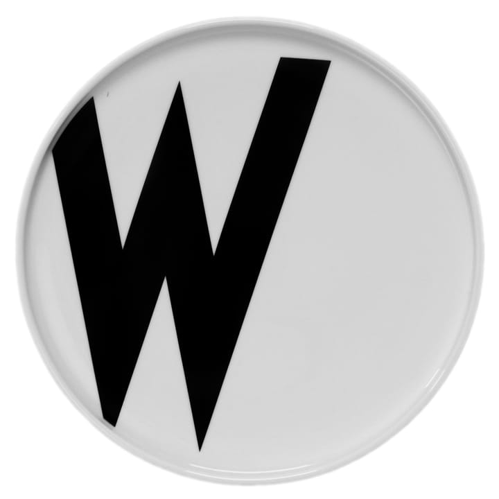 Talerz Design Letters - W - Design Letters