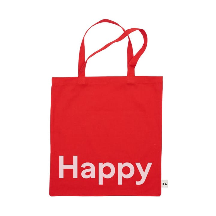 Torebka Design Letters Tote bag - Happy-czerwony - Design Letters